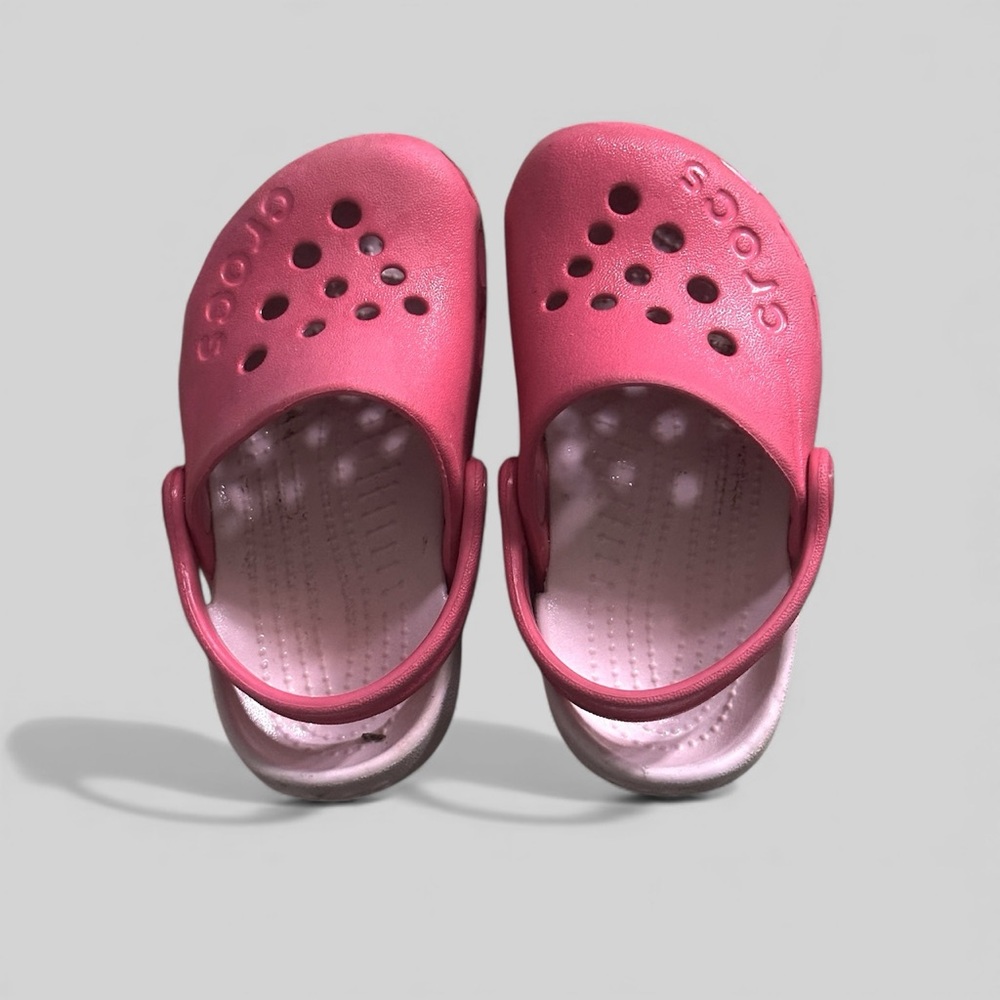 Crocs Slip on‎ Shoes Pink Clogs Toddler size 6C